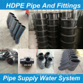 polyethylene (PE) pipes and fittings-pe100 gas pipe fittings fabricate fittings by joining pipe segments